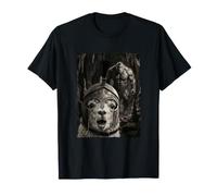 Drôle Guerrier Grec Spartiate Casque Lama T-Shirt