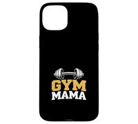 Drôle Gym Maman Disant Haltère Barbell Vector Coque pour iPhone 15 Plus