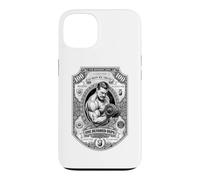 Drôle Gym Vintage Bodybuilder Billet Argent Bodybuilding Coque pour iPhone 13