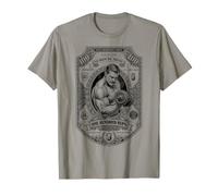 Drôle Gym Vintage Bodybuilder Billet Argent Bodybuilding T-Shirt