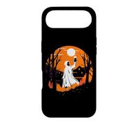 Drôle Halloween fantôme Lune Boire de la bière Coque pour iPhone Air