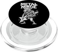 Drôle Heavy Metal Mode Guitariste Guitare électrique Rat PopSockets PopGrip pour MagSafe