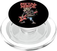 Drôle Heavy Metal Mode Guitariste Guitare électrique Rat PopSockets PopGrip pour MagSafe