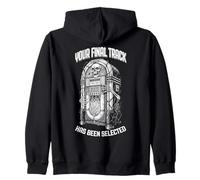 Drôle Heavy Metal Rock Music Gothic Jukebox Final Track Band Sweat à Capuche