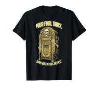 Drôle Heavy Metal Rock Music Gothic Jukebox Final Track Band T-Shirt