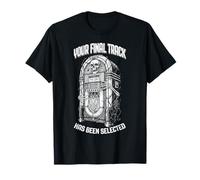 Drôle Heavy Metal Rock Music Gothic Jukebox Final Track Band T-Shirt