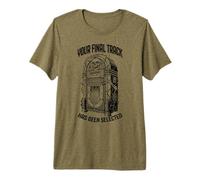 Drôle Heavy Metal Rock Music Gothic Jukebox Final Track Band T-Shirt Haut de Gamme