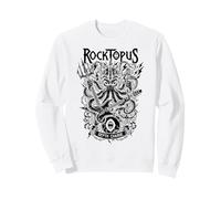 Drôle Heavy Metal Rock Music Octopus Rocktopus Band Musicien Sweatshirt