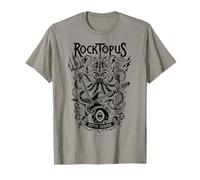 Drôle Heavy Metal Rock Music Octopus Rocktopus Band Musicien T-Shirt