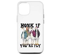 Drôle Honk If You're Fly Goose Streetwear Art Coque pour iPhone 12/12 Pro