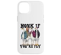 Drôle Honk If You're Fly Goose Streetwear Art Coque pour iPhone 14 Plus