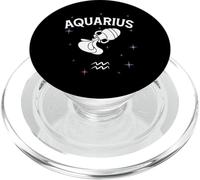 Drôle Horoscope Verseau Symbole Costume De Signe du Zodiaque PopSockets PopGrip pour MagSafe