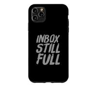 Drôle Humour Texte Funny People Funny Office Inbox Still Full Coque pour iPhone 11 Pro Max