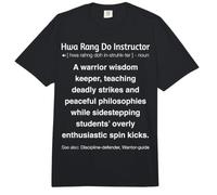 Drôle HWA Rang Do Instructor Comfort Colors Adult Heavyweight T-Shirt