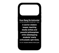 Drôle HWA Rang Do Instructor Coque pour iPhone 17 Pro Max
