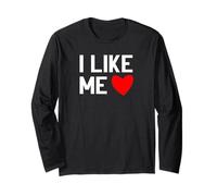 Drôle I Like Me Debout comédique Manche Longue