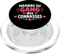 Drôle Idée Amies Copine Membre du Gang des Connasses PopSockets PopGrip pour MagSafe