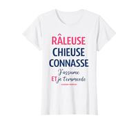 Drôle Idée Petite Amie Copine Râleuse Chieuse Connasse T-Shirt