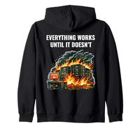 Drôle IT Server Room Error Sysadmin Devops Tech Humour Sweat à Capuche