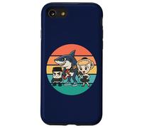 Drôle Italien Brainrot Meme Music Band Retro Sunset Kids Coque pour iPhone SE (2020) / 7/8