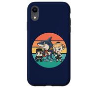 Drôle Italien Brainrot Meme Music Band Retro Sunset Kids Coque pour iPhone XR
