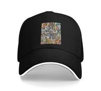 Drôle Italien Brainrot Memes Compilation Casquette de Baseball Unisexe Hommes Trucker Chapeau Été Ajusté Rétro Sports Casquettes de Baseball