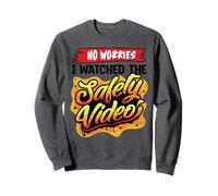 Drôle j'ai regardé la blague du bureau de formation des Sweatshirt