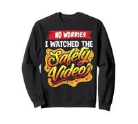 Drôle j'ai regardé la blague du bureau de formation des Sweatshirt