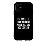 DRÔLE, J'aimerais t'aider à Savoir par Quelle Voie ES-tu Coque pour iPhone 11
