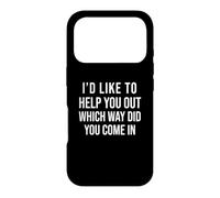 DRÔLE, J'aimerais t'aider à Savoir par Quelle Voie ES-tu Coque pour iPhone 17 Pro
