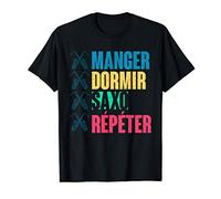 Drôle Jazz Saxo Cadeau Pour Un Musicien Joueur De Saxophone T-Shirt