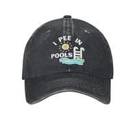 Drôle Je Pipi dans Les Piscines Soleil Casquette De Baseball Unisexe Hommes Imprimer Chapeau De Camionneur Printemps Streetwear Sports De Plein Air Casquettes De Baseball Ajustables