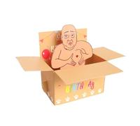 Drôle Joyeux Anniversaire Pop-up Carte 3D Personnage Conception Papier Partie Invitation Cadeau Pour Famille Amis Et Collaborants