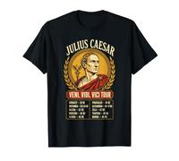 Drôle Jules César Campagne Rome Antique Historique Tour T-Shirt