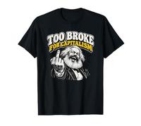 Drôle Karl Marx, Communisme, Marx T-Shirt Graphique avec Valeur