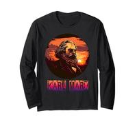 drôle Karl Marx Manche Longue