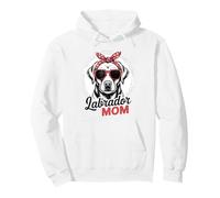 Drôle Labrador Retriever Maman Fête des Mères Chien Animaux Cadeaux Sweat à Capuche