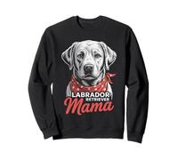 Drôle Labrador Retriever Maman Fête des Mères Chien Animaux Cadeaux Sweatshirt