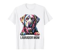 Drôle Labrador Retriever Maman Fête des Mères Chien Animaux Cadeaux T-Shirt