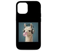 Drôle Lama Music Lover Bubblegum Zoo Garçons Filles Enfants Coque pour iPhone 12/12 Pro