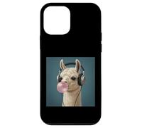 Drôle Lama Music Lover Bubblegum Zoo Garçons Filles Enfants Coque pour iPhone 12 Mini