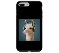 Drôle Lama Music Lover Bubblegum Zoo Garçons Filles Enfants Coque pour iPhone 7 Plus/8 Plus