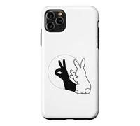 Drôle Lapin Main Ombre marionnette Pop Art Coque pour iPhone 11 Pro Max
