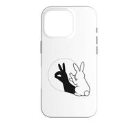 Drôle Lapin Main Ombre marionnette Pop Art Coque pour iPhone 16 Pro