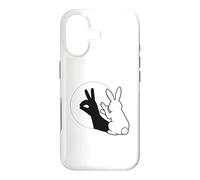 Drôle Lapin Main Ombre marionnette Pop Art Coque pour iPhone 17