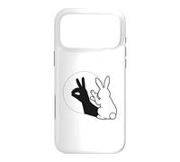 Drôle Lapin Main Ombre marionnette Pop Art Coque pour iPhone 17 Pro Max