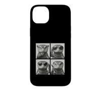Drôle Lézard À Langue Bleue Lunettes Selfie Coque pour iPhone 14 Plus
