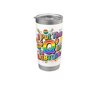 Drôle LGBTQI Queer Gobelet isotherme en acier inoxydable double paroi