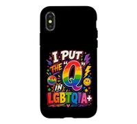 Drôle LGBTQI Queer LGBT Coque pour iPhone X/XS
