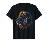 Drôle Lion Cat Safari Art Amoureux Des Animaux T-Shirt